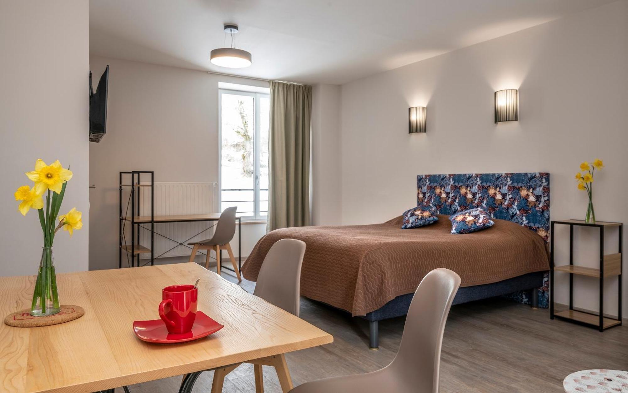 Hotel Restaurant De La Poste Et La Grange Detente, Espace Bien-Etre Chateauneuf-de-Randon Bilik gambar